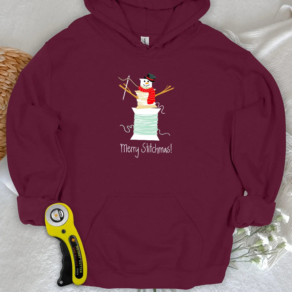 Joyeux Noël à tous les couturiers ! Pull à capuche