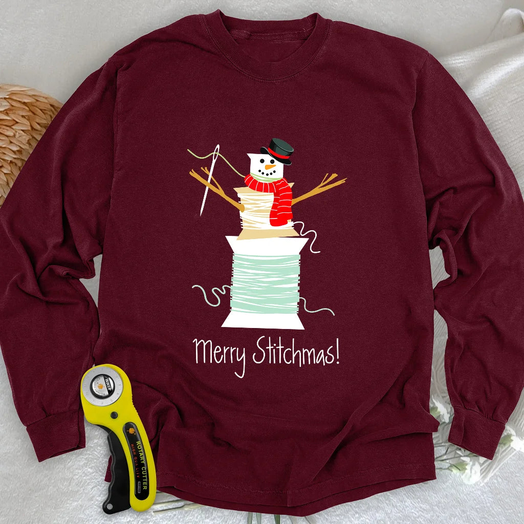 Merry Stitchmas! Long Sleeve T-shirt