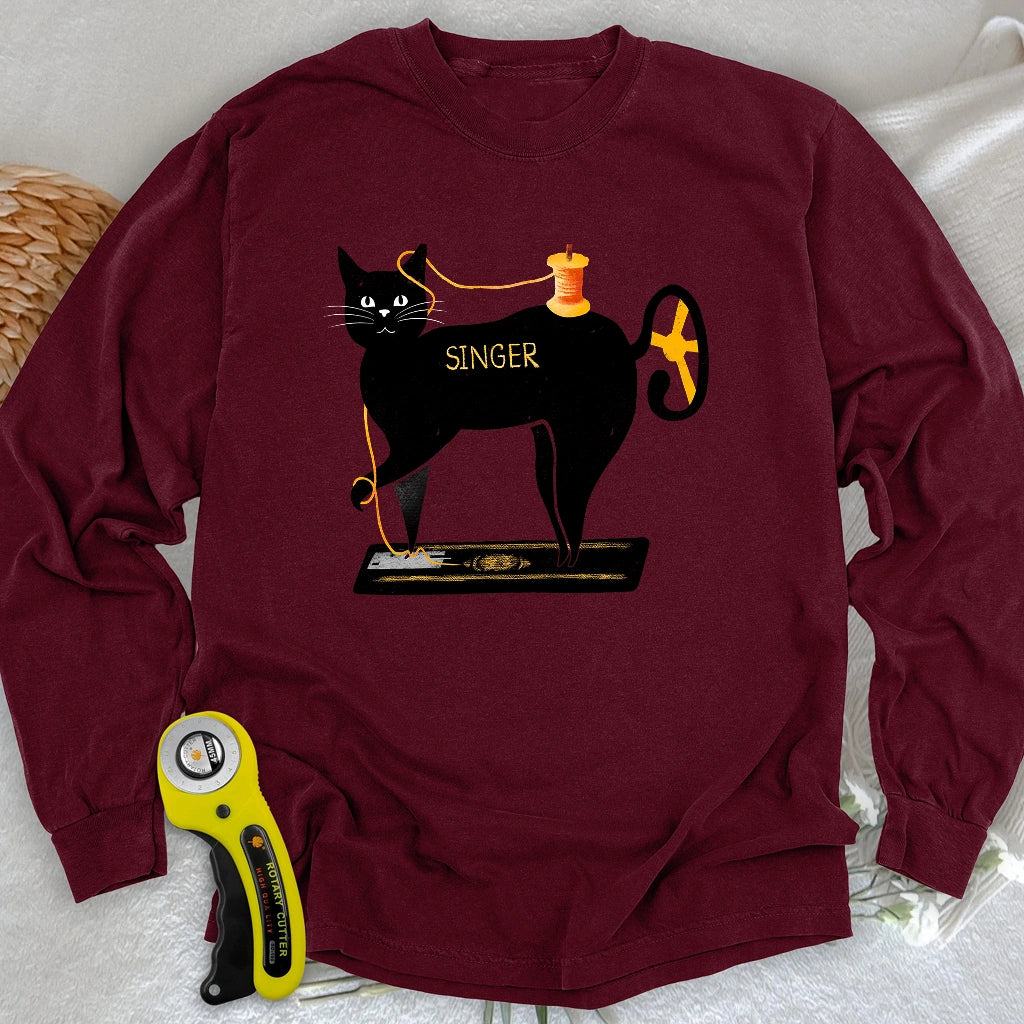Mewing machine Long Sleeve T-shirt