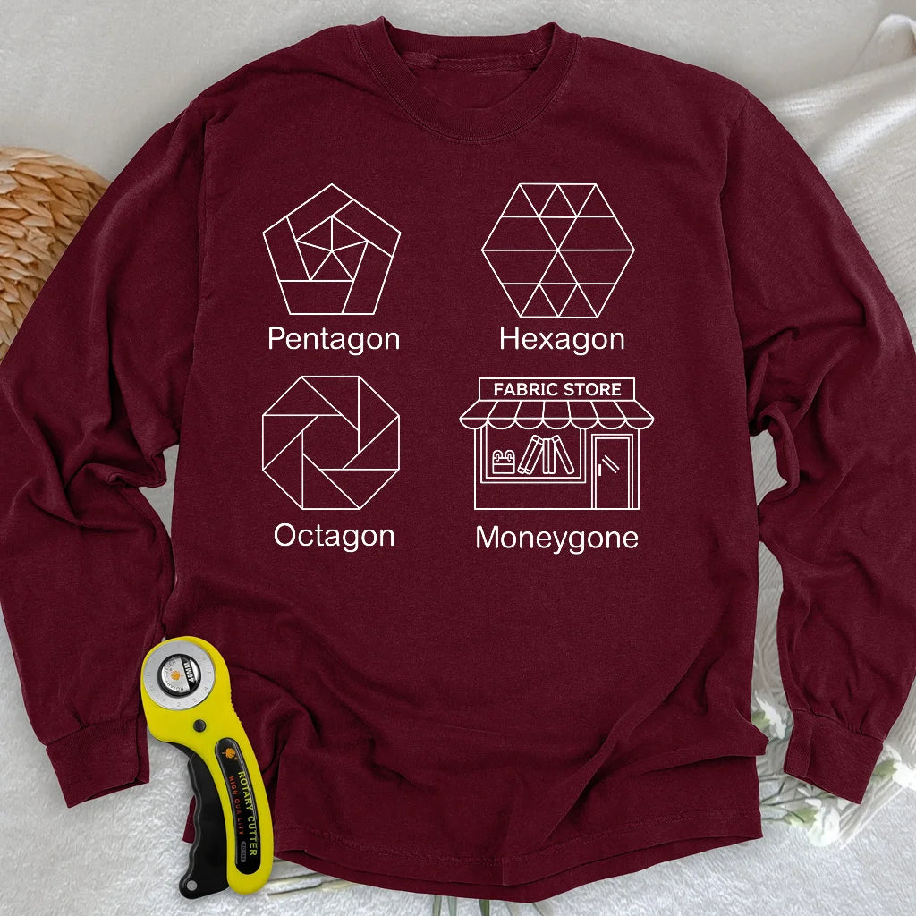 Non-Agon Langarm-T-Shirt