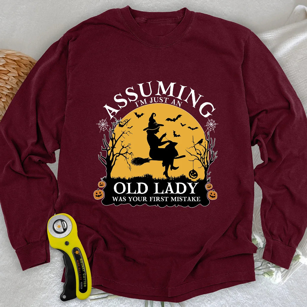 Old Lady Long Sleeve T-shirt