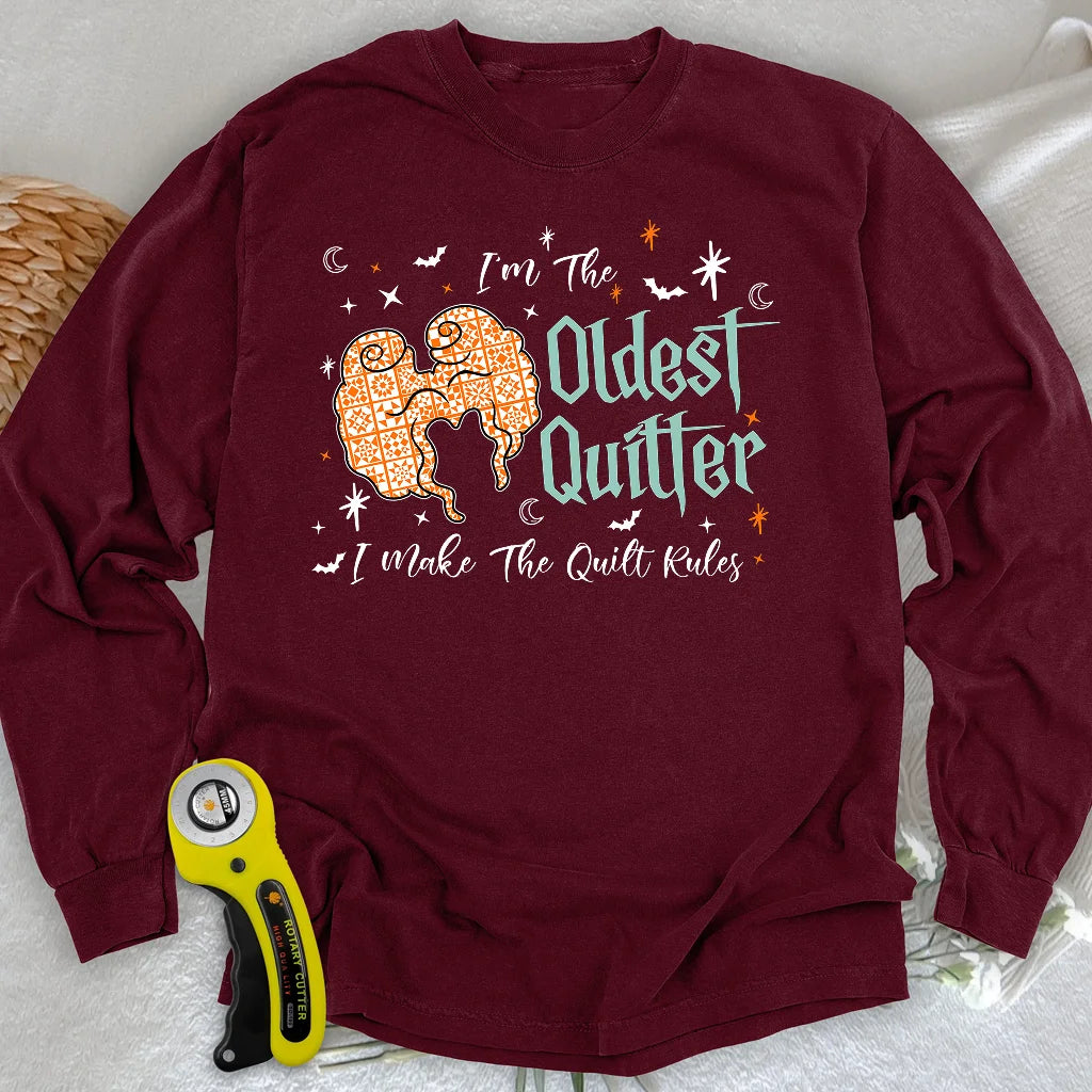 Oldest Quilter Long Sleeve T-shirt