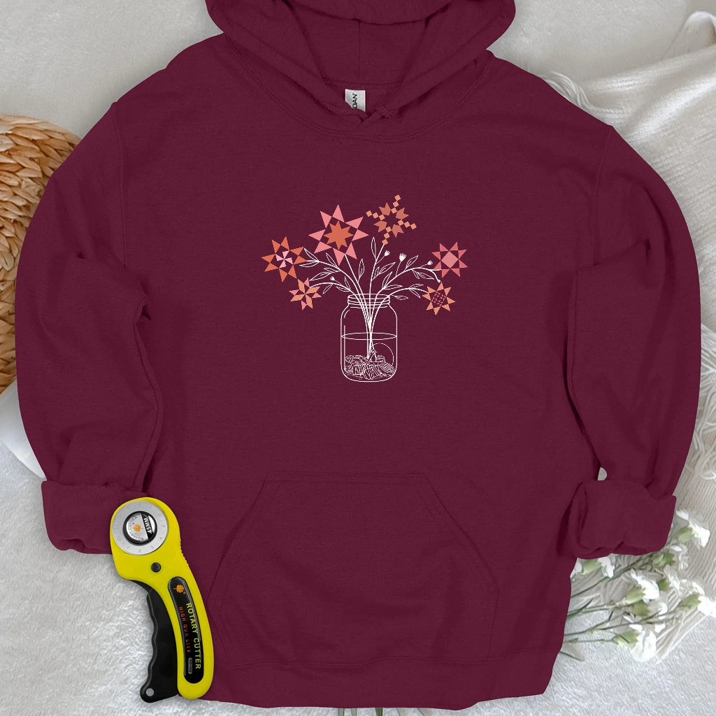 Patchwork Posy Jar Hoodie