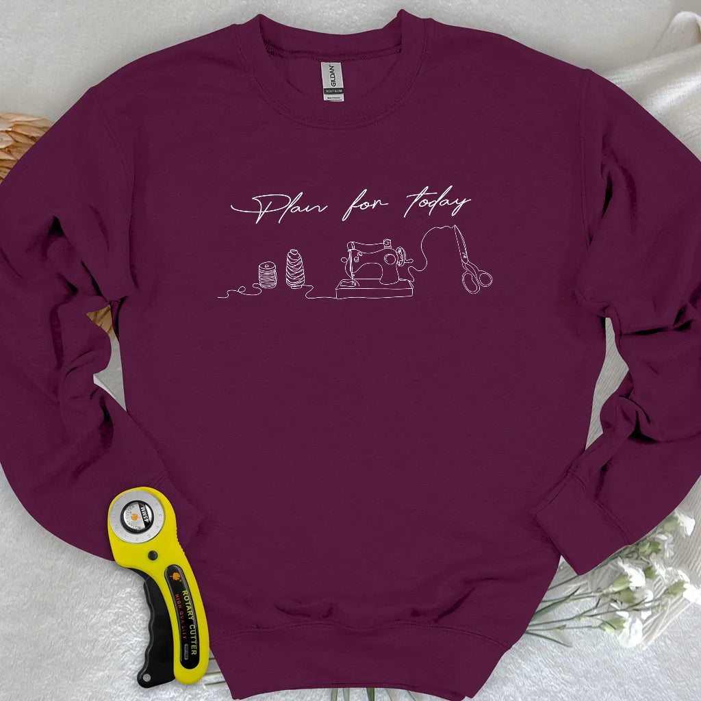 Plan für heute: Sweatshirt