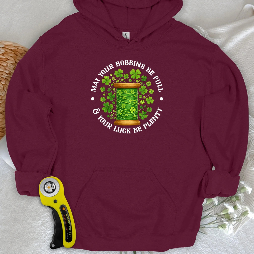 Sweat à capuche "Plein de chance"