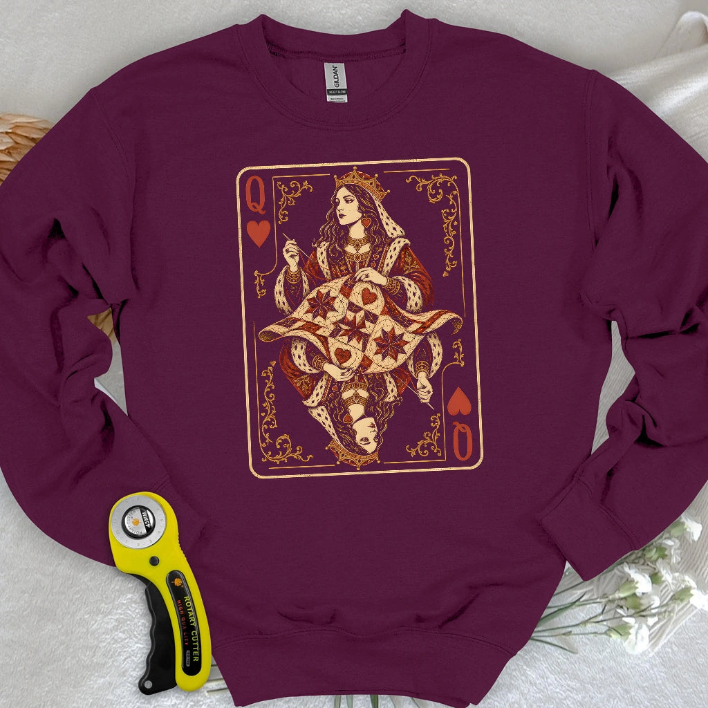 Queen Of Quilt Sweatshirt