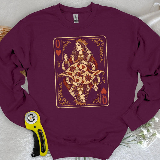 Queen Of Quilt Sweatshirt