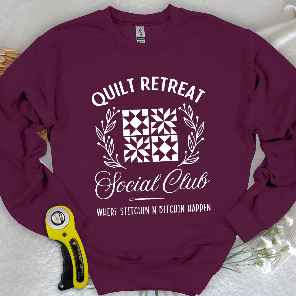 Quilt Retreat Sweatshirt