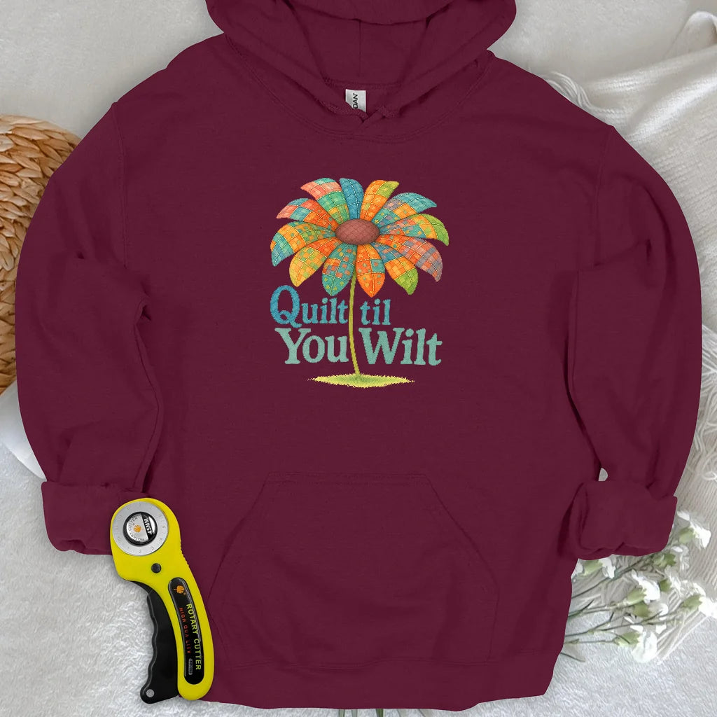 Sweat à capuche matelassé Wilt