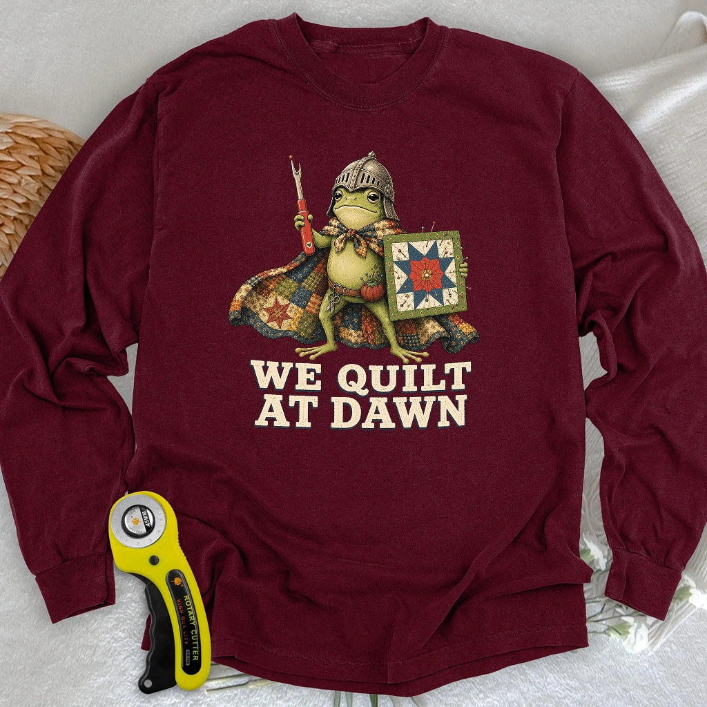 Quilt at Dawn Long Sleeve T-shirt