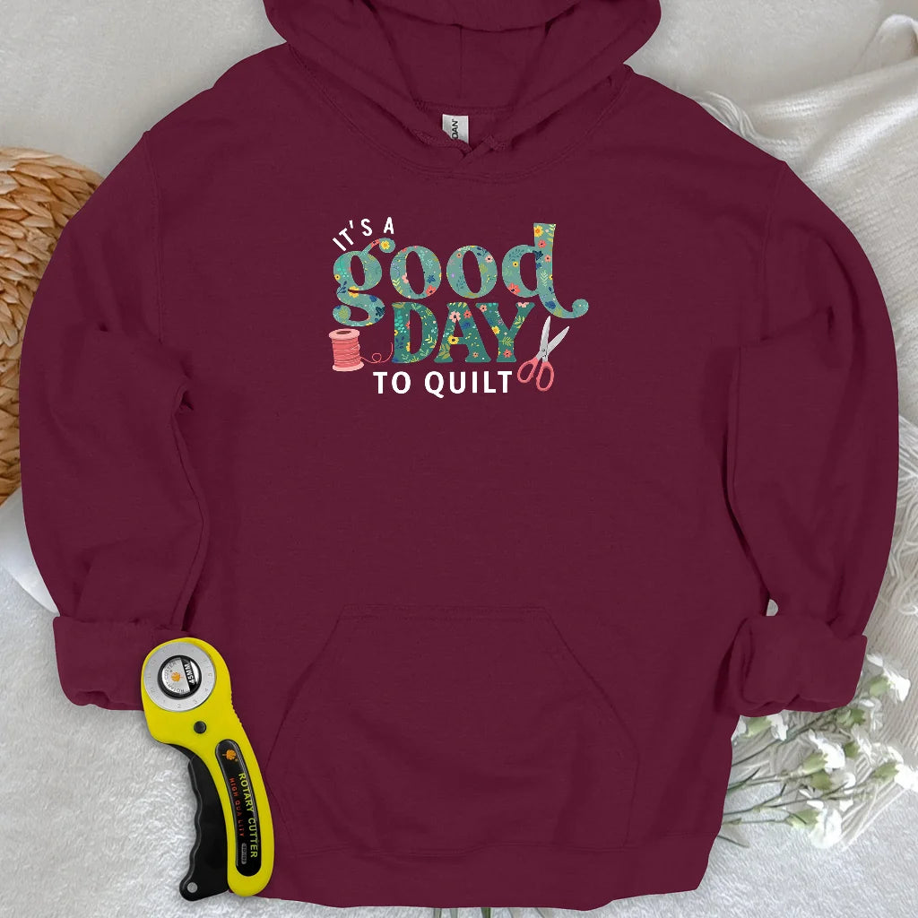 Sweat à capuche Quiltday