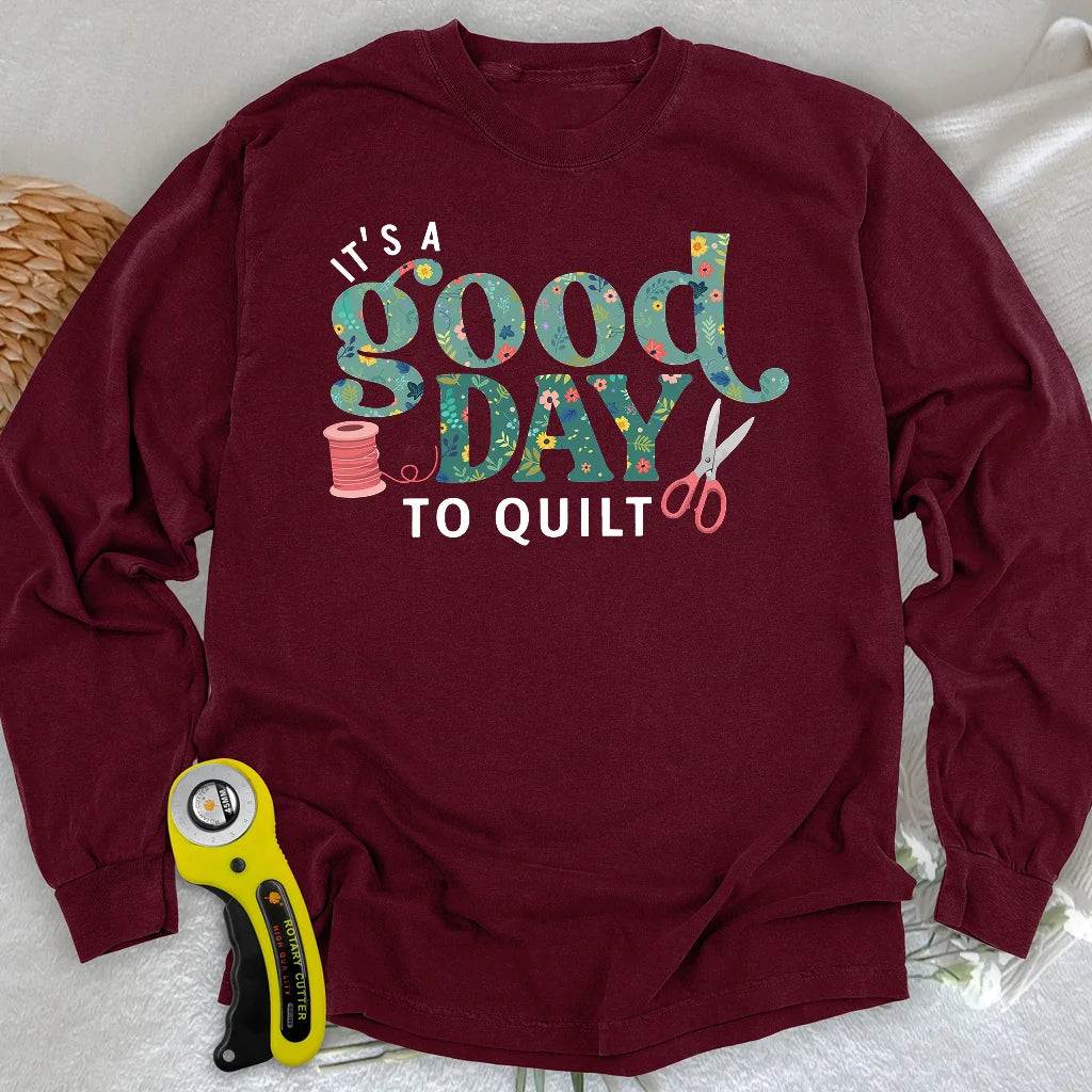 T-shirt à manches longues Quiltday