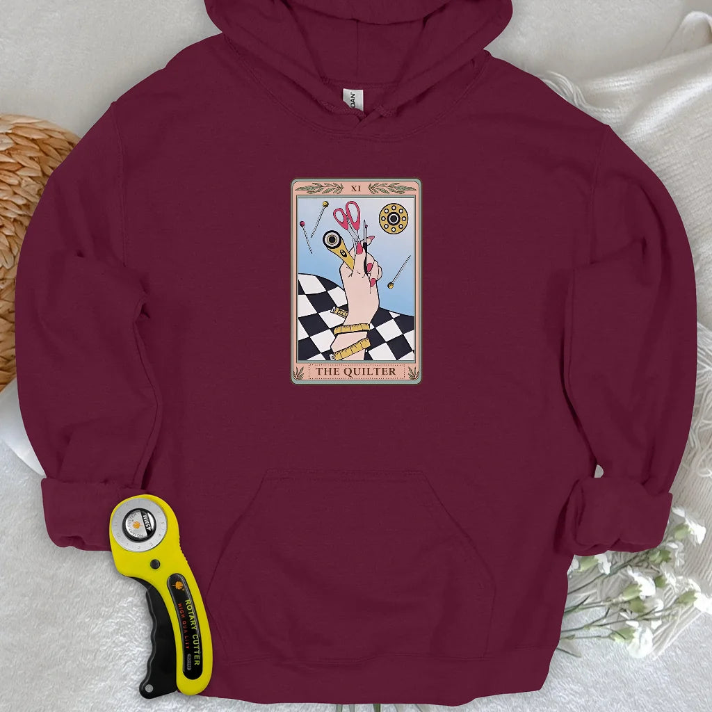 Sweat à capuche Tarot du quilteur