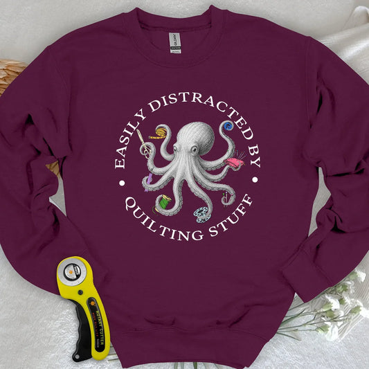 Quiltin Stuff Sweatshirt