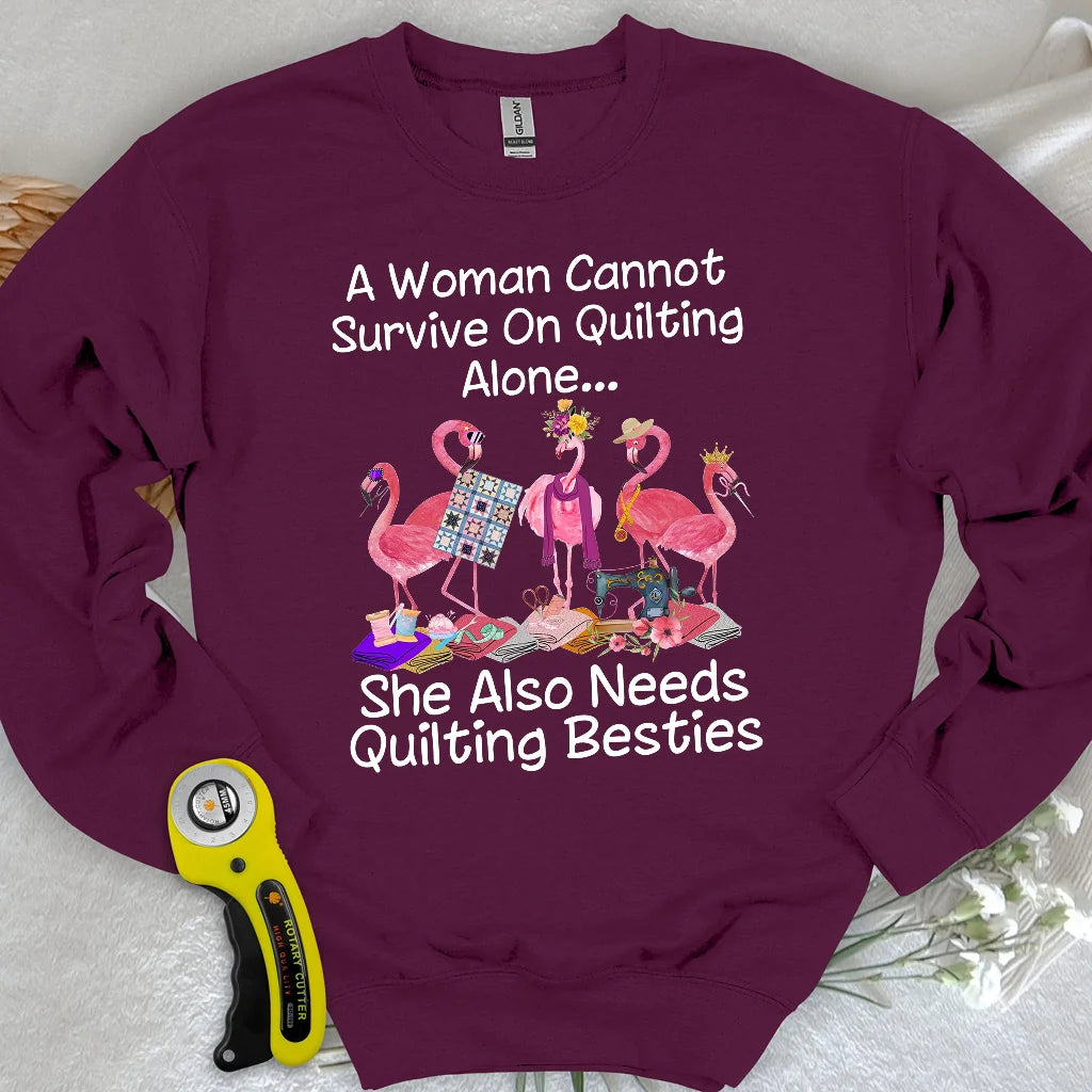 Quilting Besties Sweatshirt