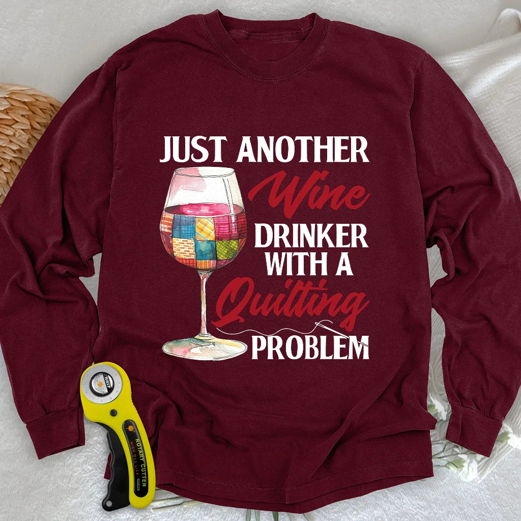 Quilting Problem Long Sleeve T-shirt