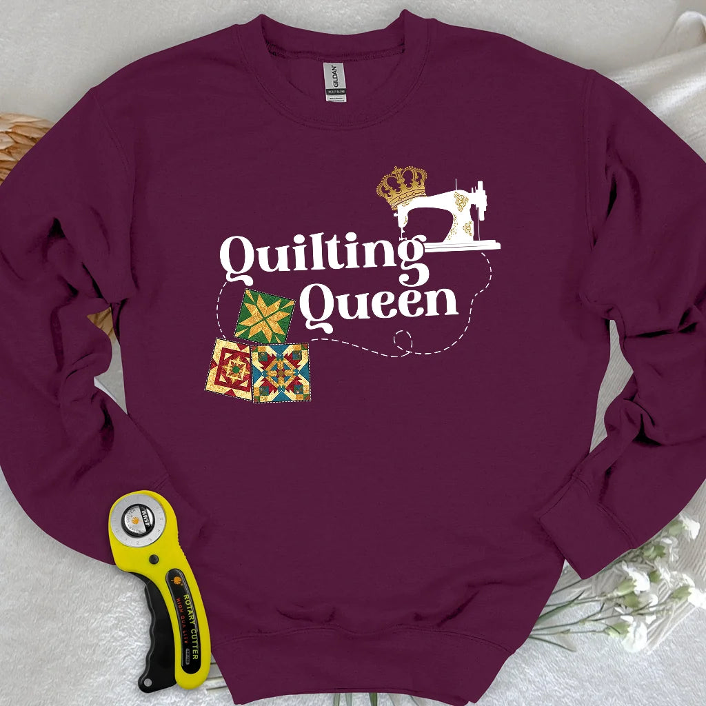 Sweat-shirt reine de la couture