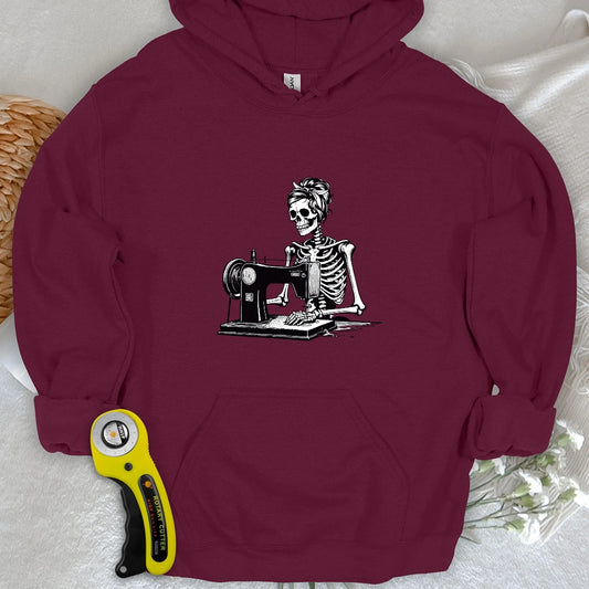 Quilting Skeleton Hoodie