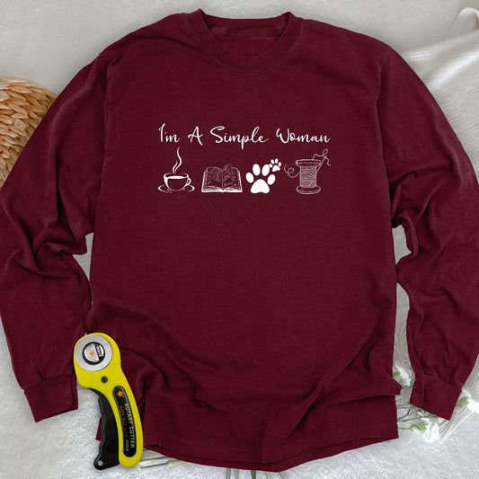 Quilting Woman Long Sleeve T-shirt