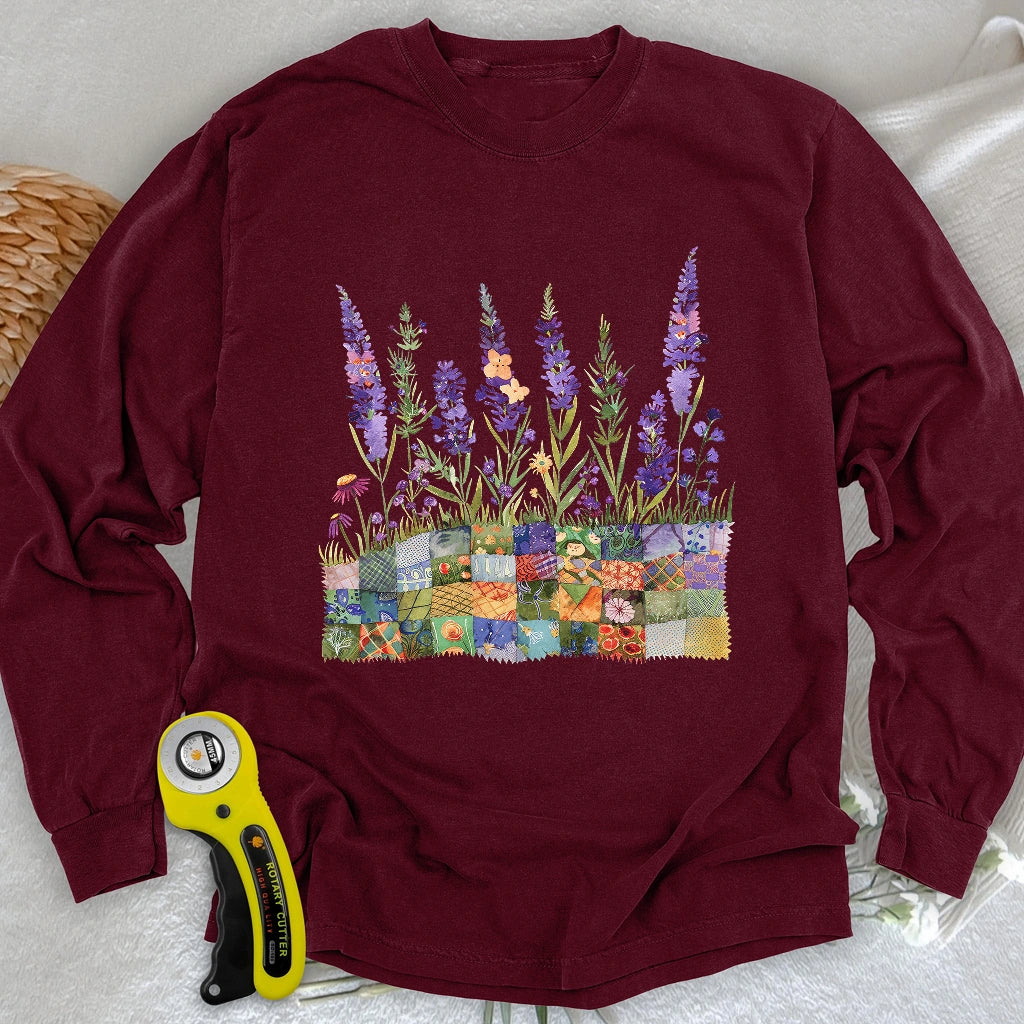Quilting field Long Sleeve T-shirt