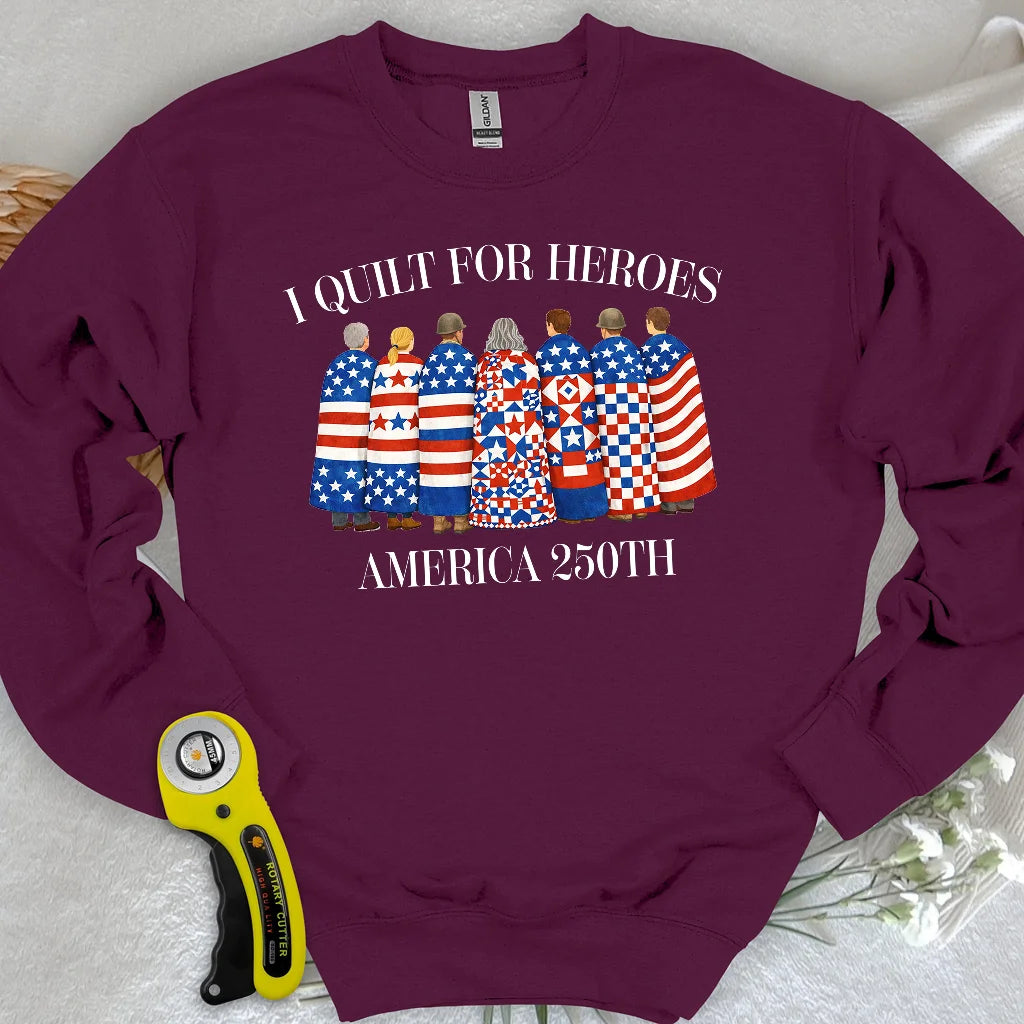 Quilts of Honor Sweatshirt
