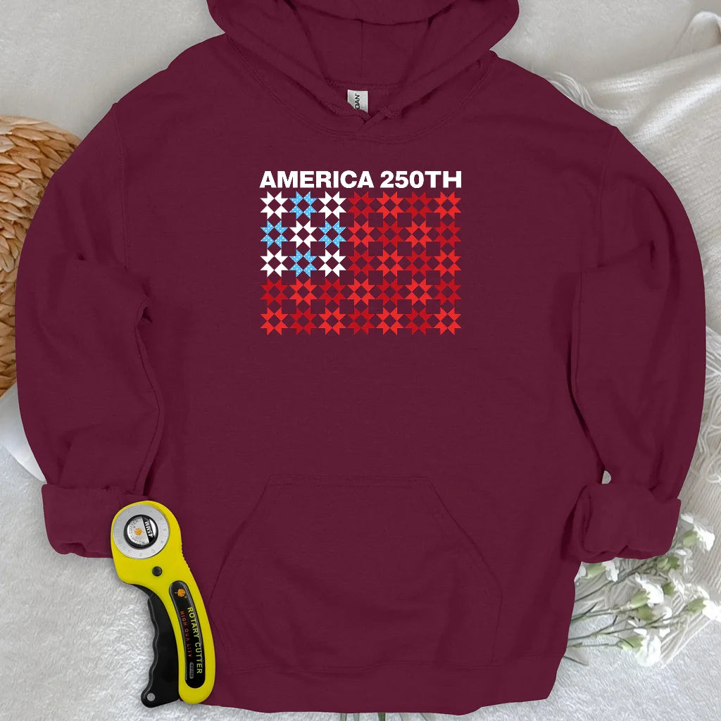 Gesteppter Tribute Hoodie