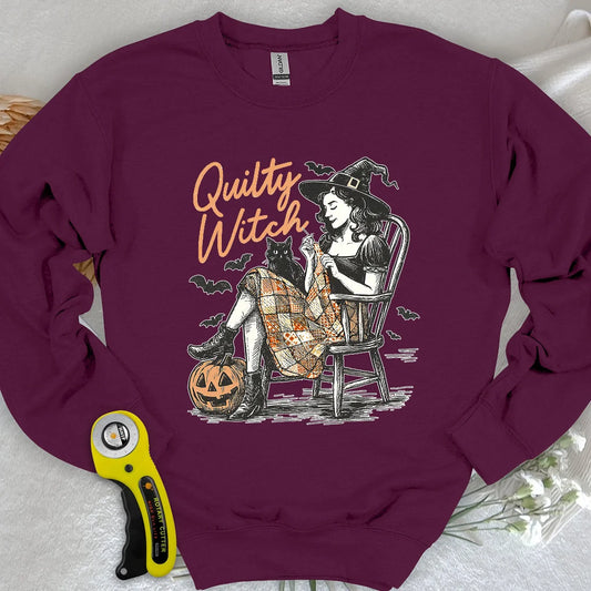 Quilty Witch Sweatshirt