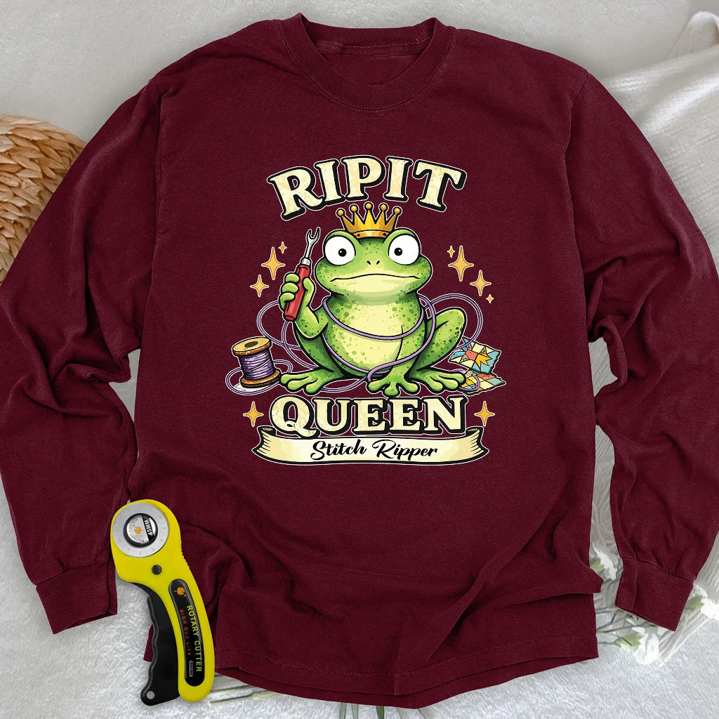 RIPIT Queen Long Sleeve T-shirt