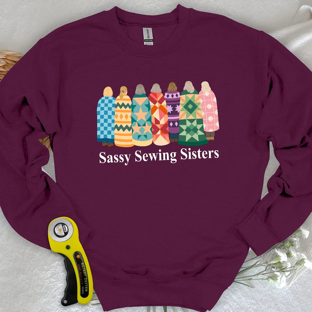 Sassy Sewing Sisters Sweatshirt
