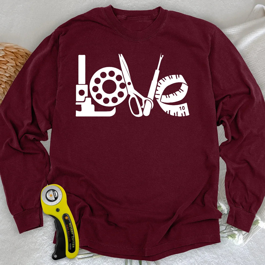 T-shirt à manches longues Sew In Love