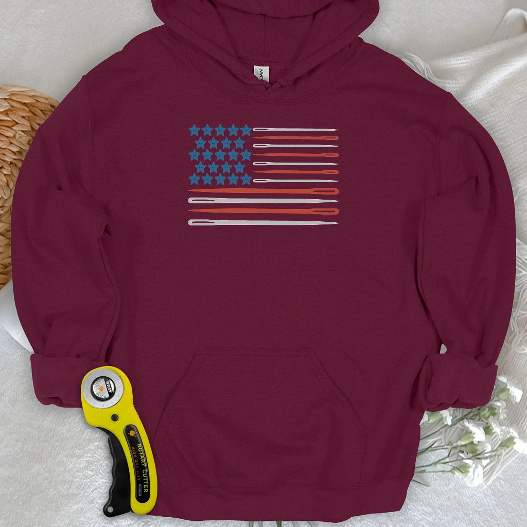 Sewing Flag Hoodie