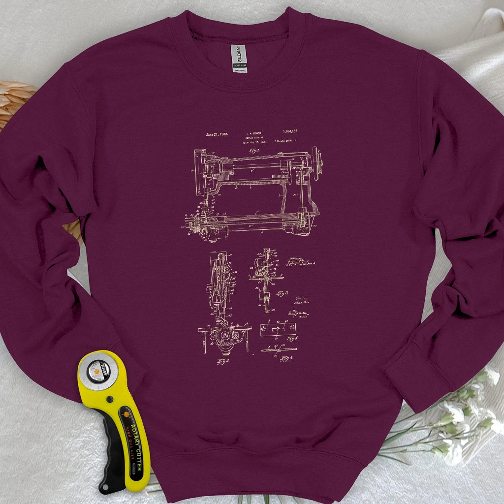 Sewing Pattern Sweatshirt