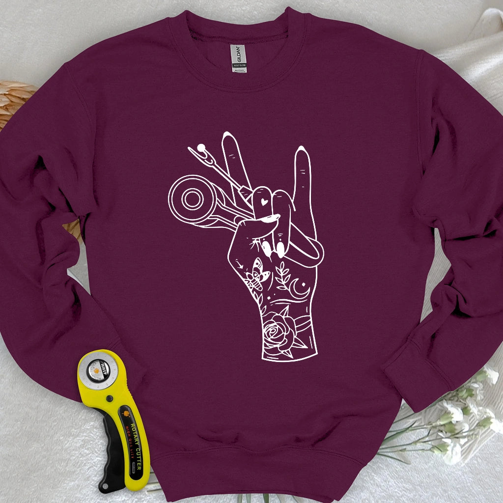 Sewing Rock Sweatshirt