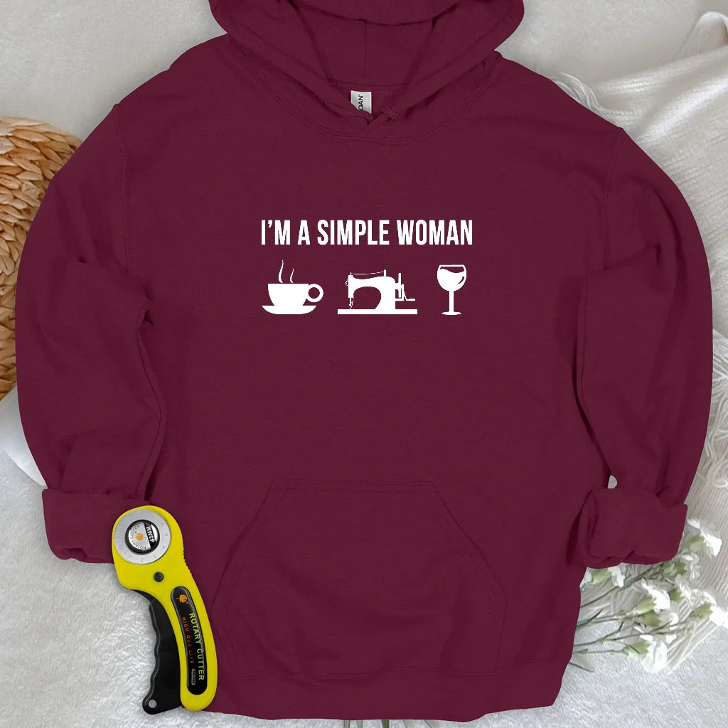 Simply Sip and Sew Hoodie