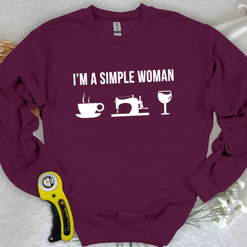 Simply Sip and Sew Sweatshirt