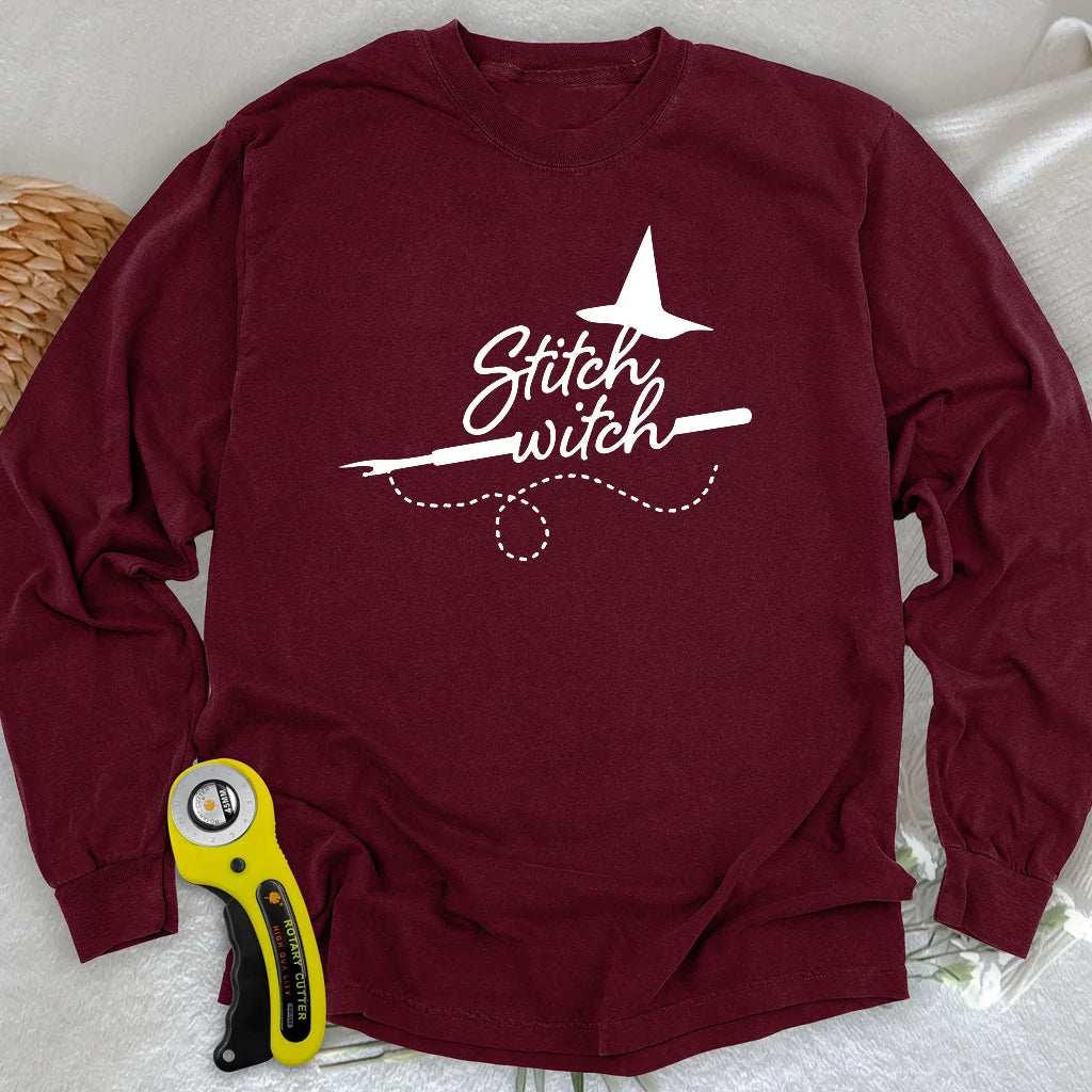 Stitch Witch Long Sleeve T-shirt