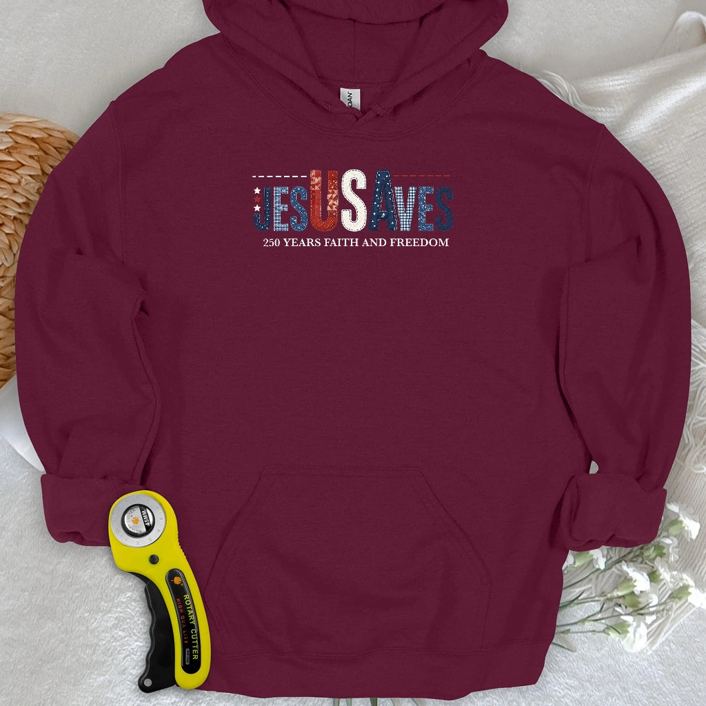 Stitching Faith Since 1776 Hoodie