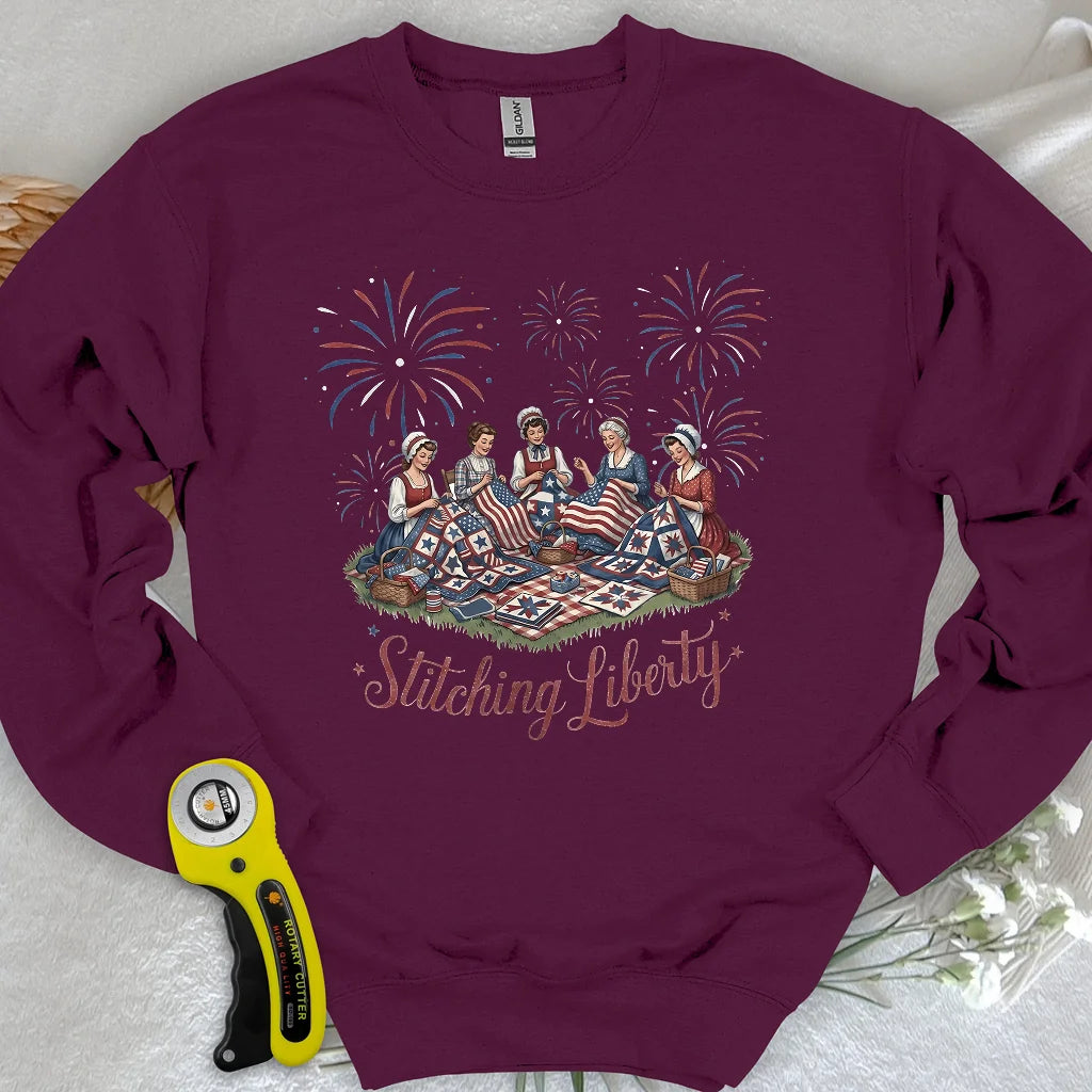 Stitching Liberty Sweatshirt