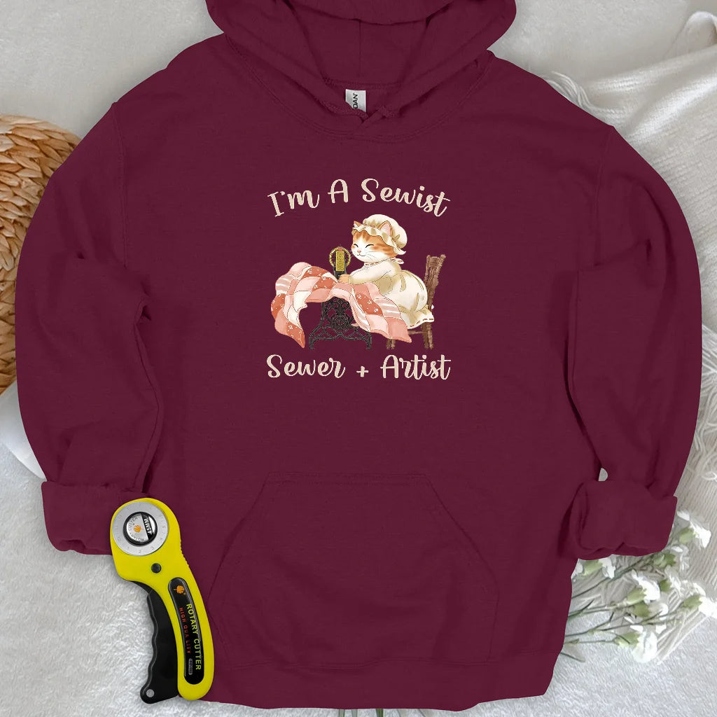 Stitching Serenity Hoodie