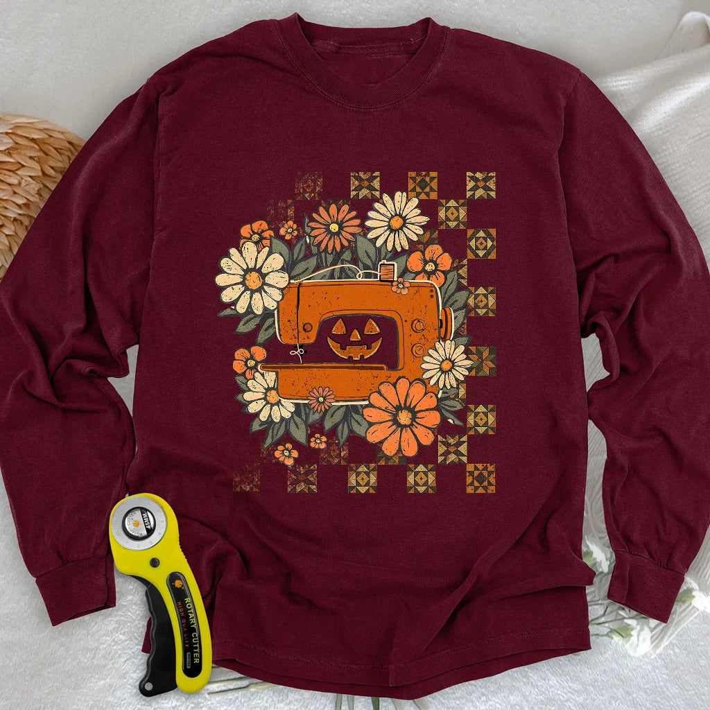 The Jack-o’-Quilter Long Sleeve T-shirt