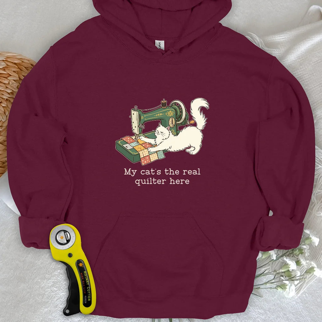 The Purrfect Seamstress Hoodie