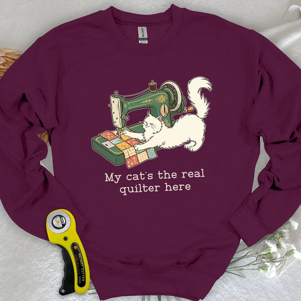 The Purrfect Seamstress Sweatshirt