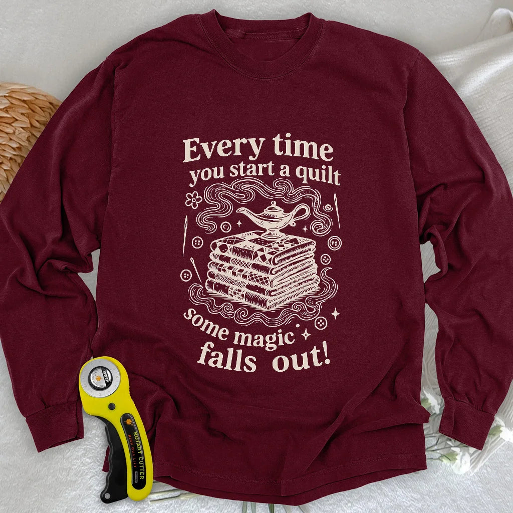 The Quilter’s Genie Long Sleeve T-shirt