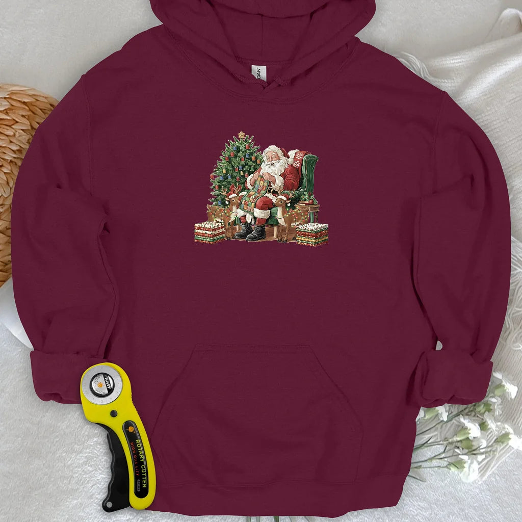 The Quilting Claus Hoodie