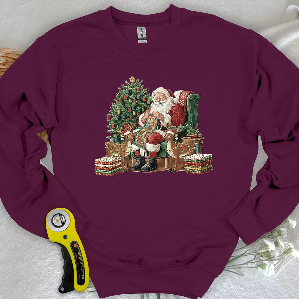 The Quilting Claus Sweatshirt