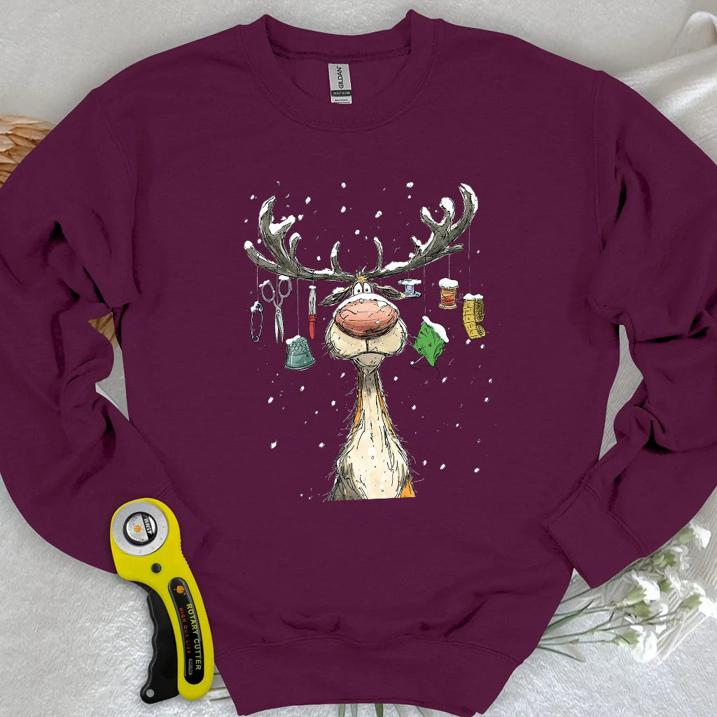 Le sweat-shirt matelassé Renne