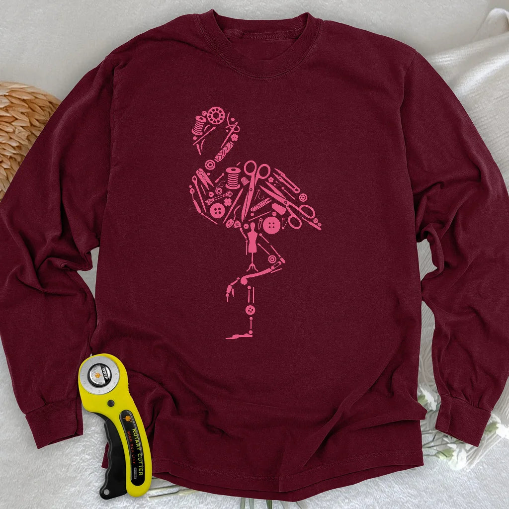 Das Flamingo Langarmshirt von The Tailor