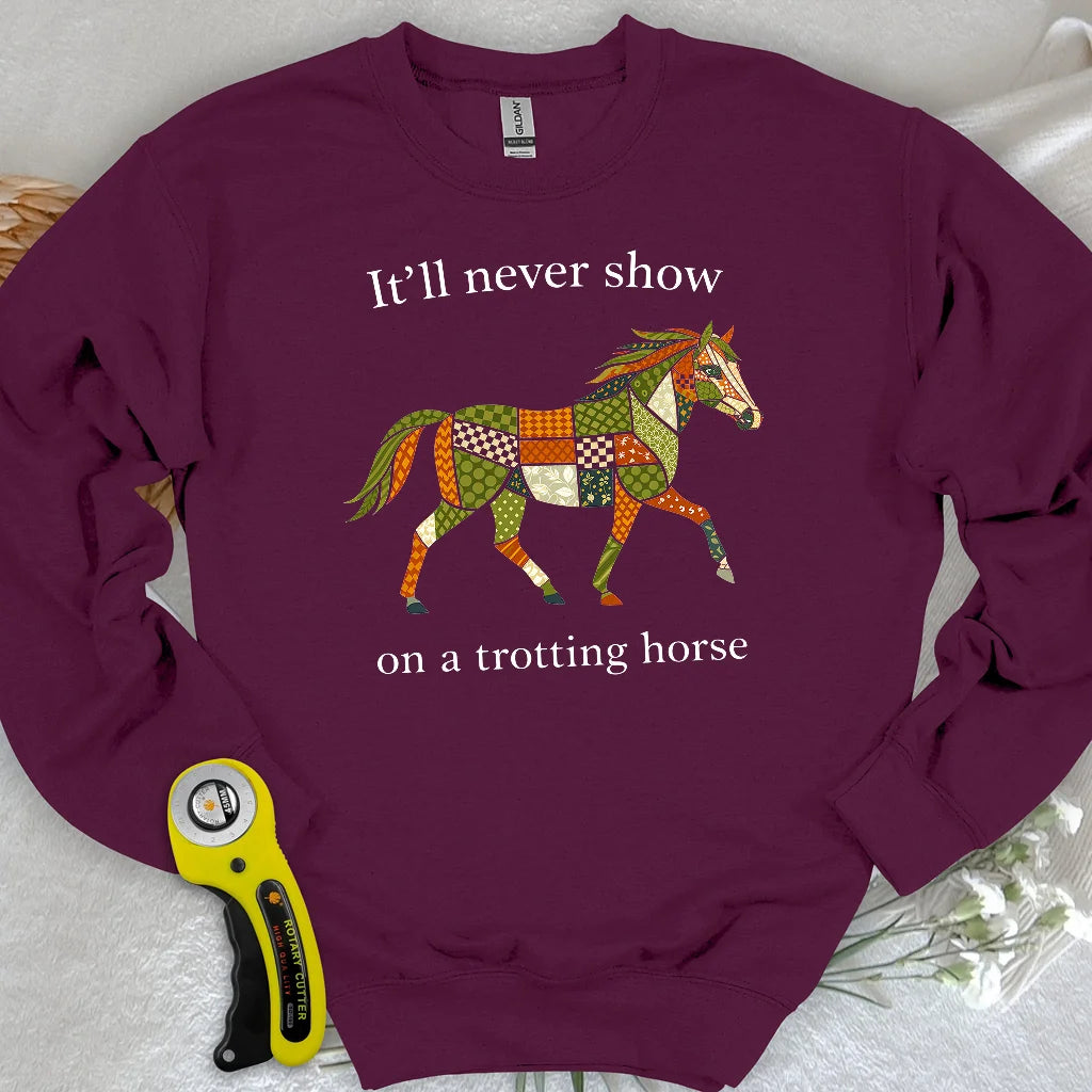 Trotting Horse Rule Sweatshirt