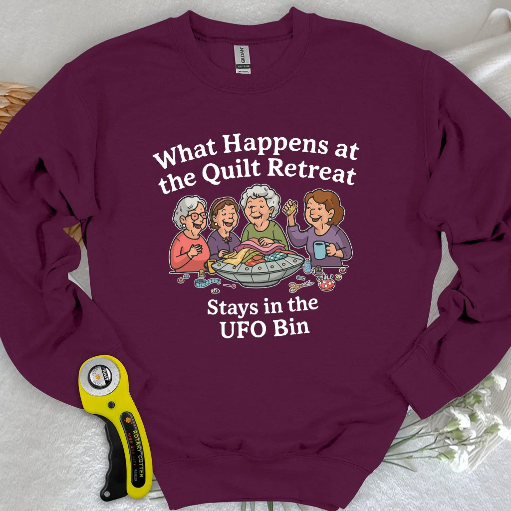UFO Quilt Retreat Sweatshirt