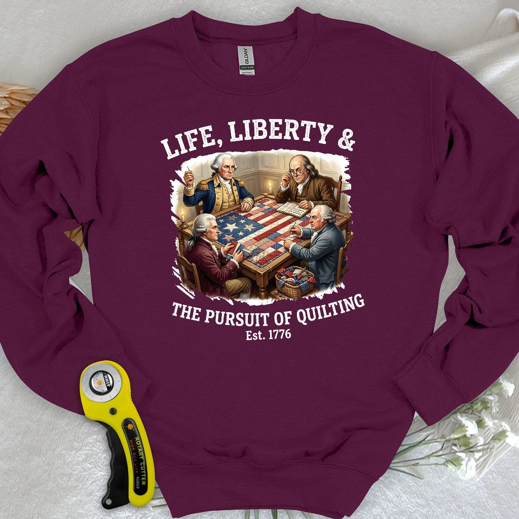 United We Quilt 1776 Sweatshirt